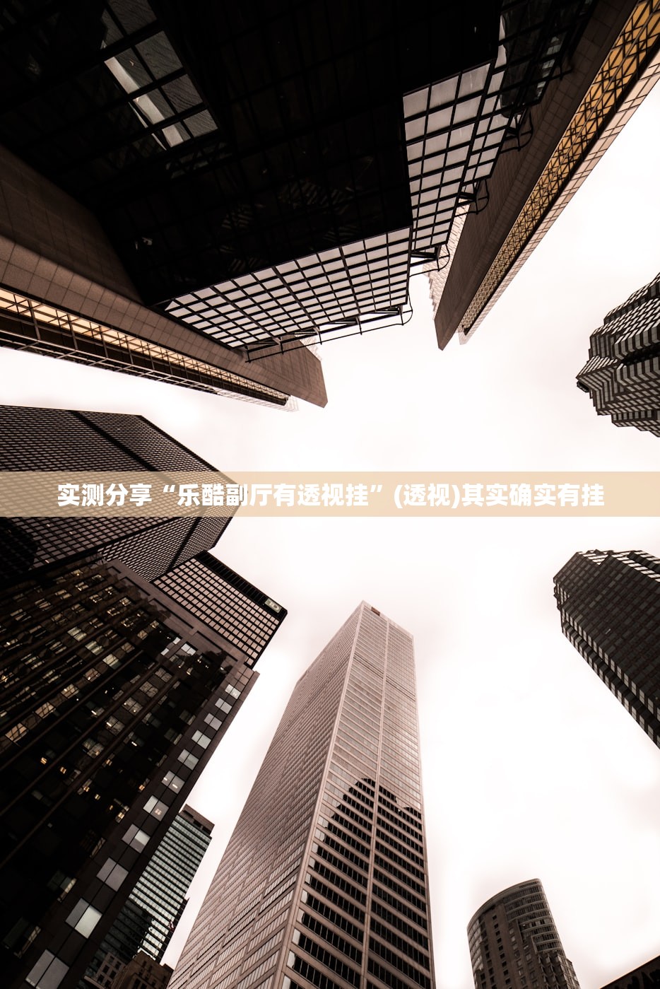 实测分享“乐酷副厅有透视挂	”(透视)其实确实有挂
