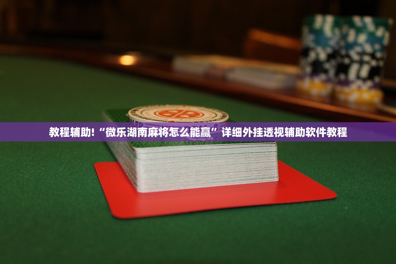 玩家辅助神器：菠萝德州辅助神器”开挂详细教程