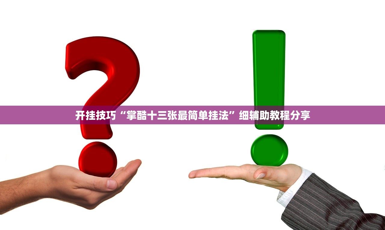 开挂技巧“掌酷十三张最简单挂法”细辅助教程分享