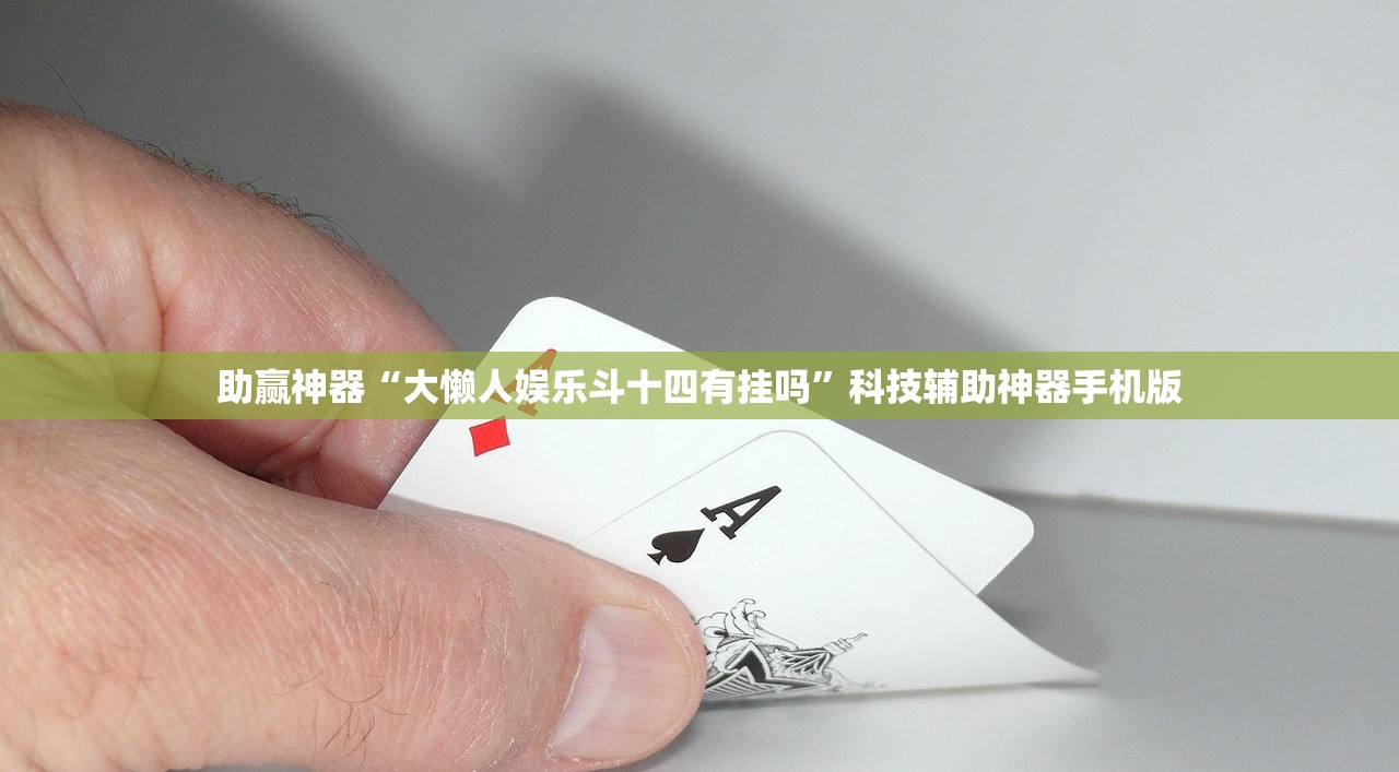 助赢神器“大懒人娱乐斗十四有挂吗”科技辅助神器手机版