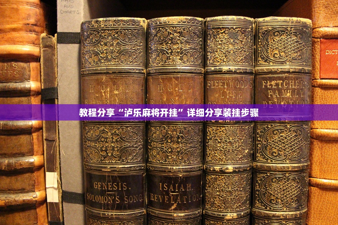 教程分享“泸乐麻将开挂”详细分享装挂步骤