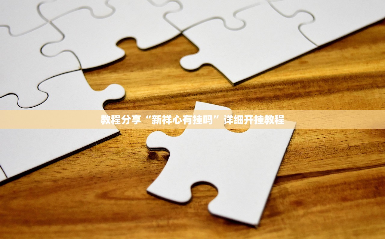 教程分享“新祥心有挂吗	”详细开挂教程