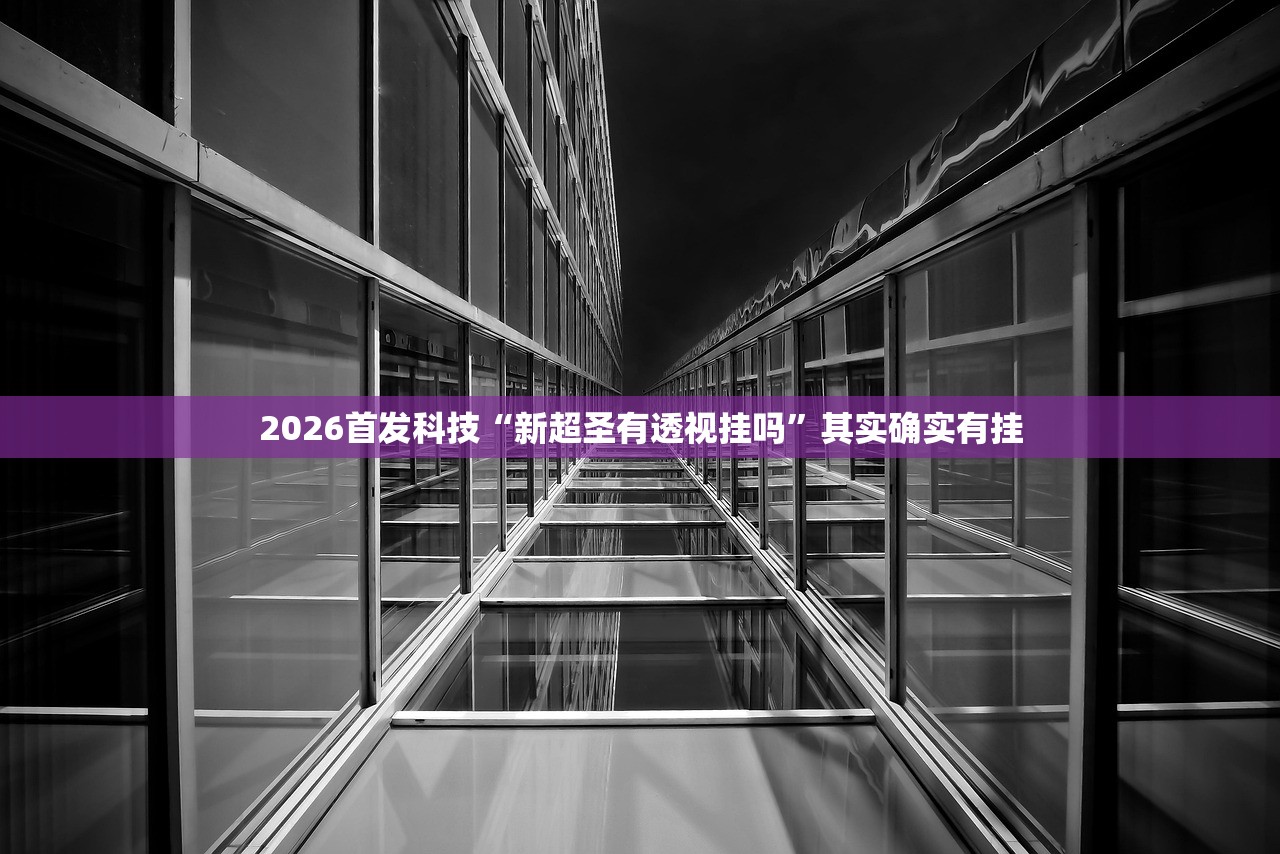 2026首发科技“新超圣有透视挂吗”其实确实有挂